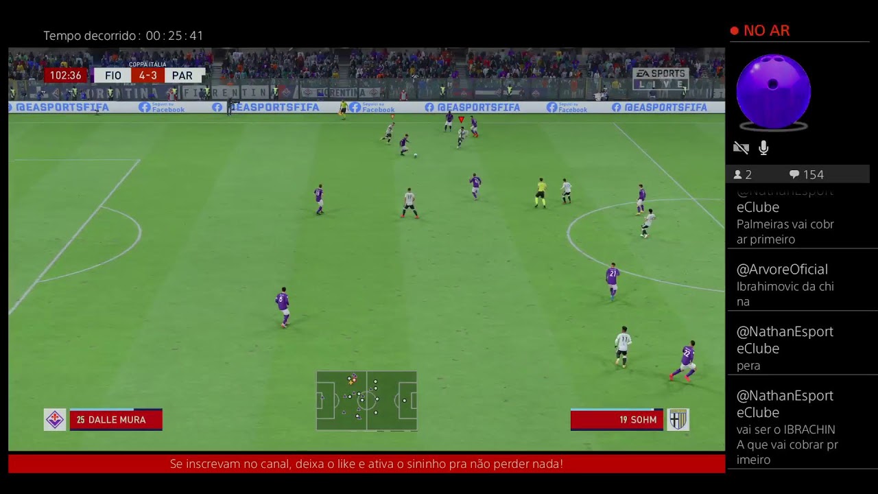 AO VIVO JOGANDO FIFA 23 MODO carreira treinador com Parma