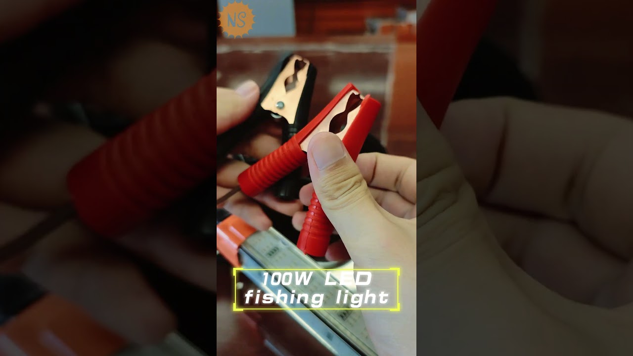 100W Fishing Light help you catch fish!!! #LED #fishinglight #fishing #sea #newsunshine #lighting
