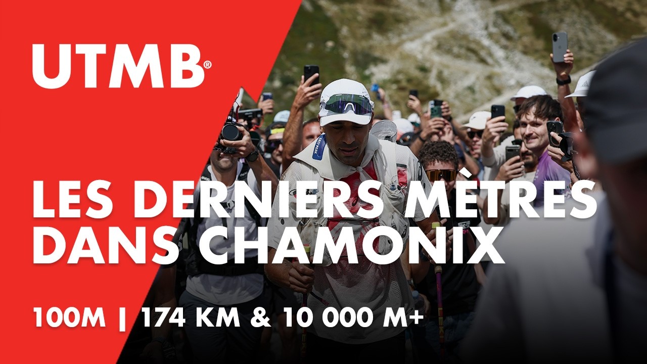 Ben Dhiman last winning stretch in Chamonix 😮&zwj;💨 | HOKA UTMB Mont-Blanc 2026