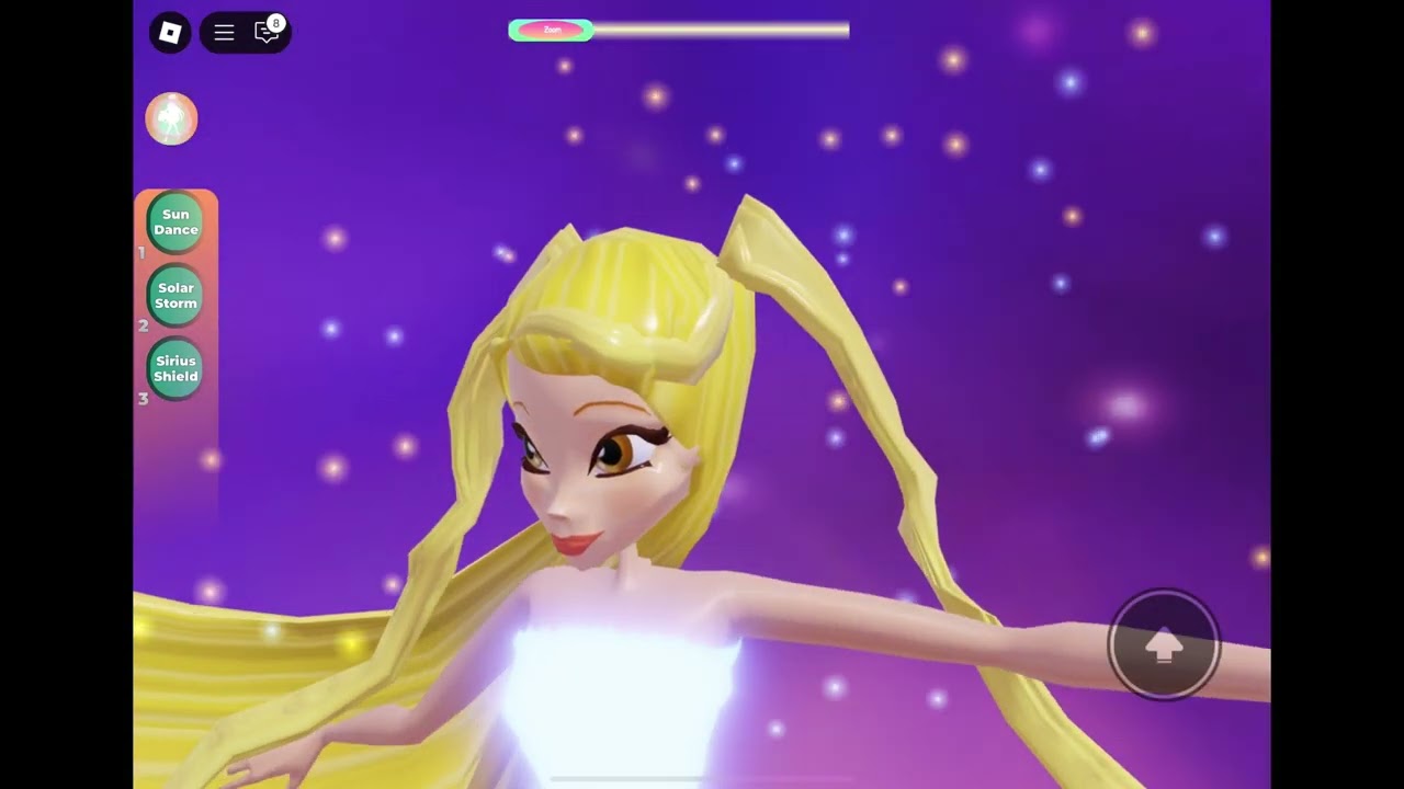 All the characters I have in glam magic power #winxclub #roblox