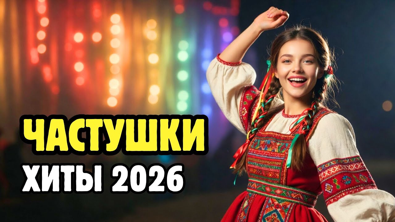 ЧАСТУШКИ ДЛЯ ЗАСТОЛЬЯ и хорошего настроения!! 2026