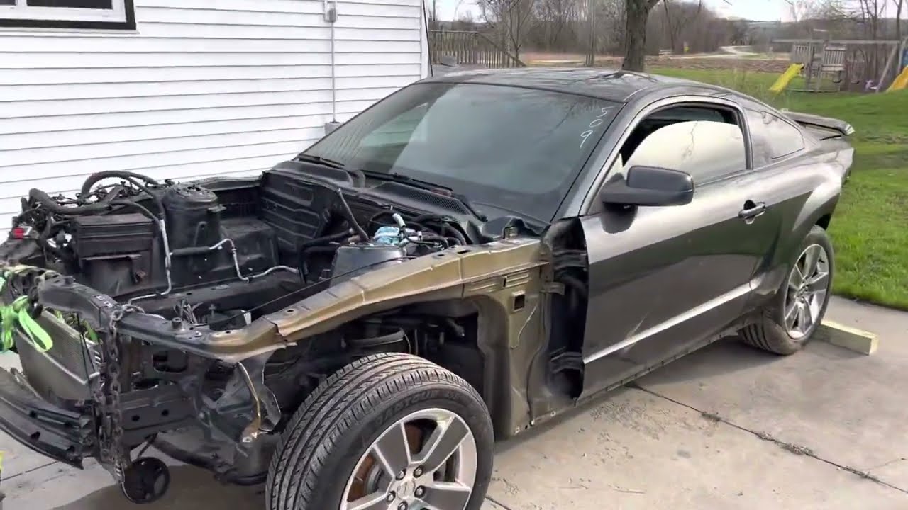 2005 Mustang GT engine swap