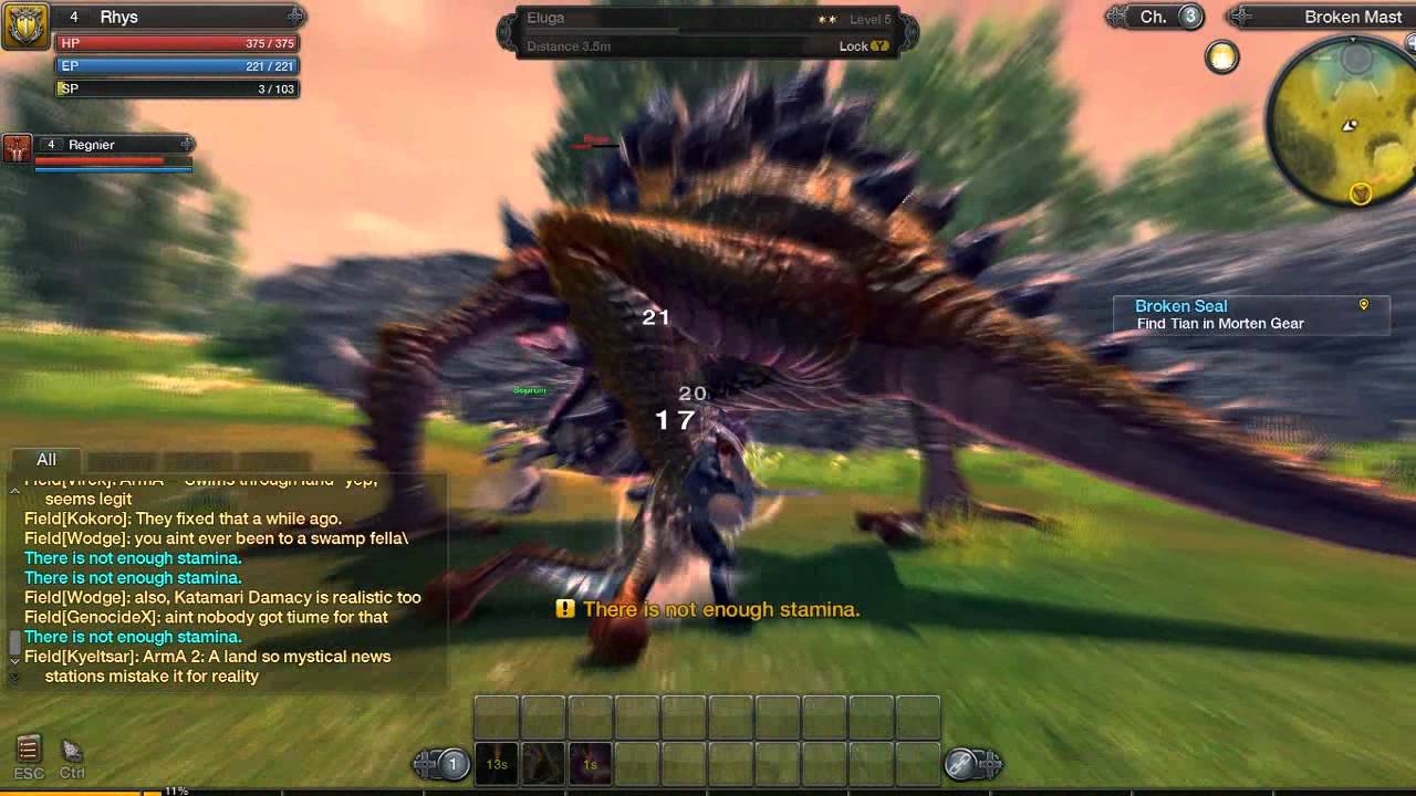 RaiderZ Beta - Killing Eluga