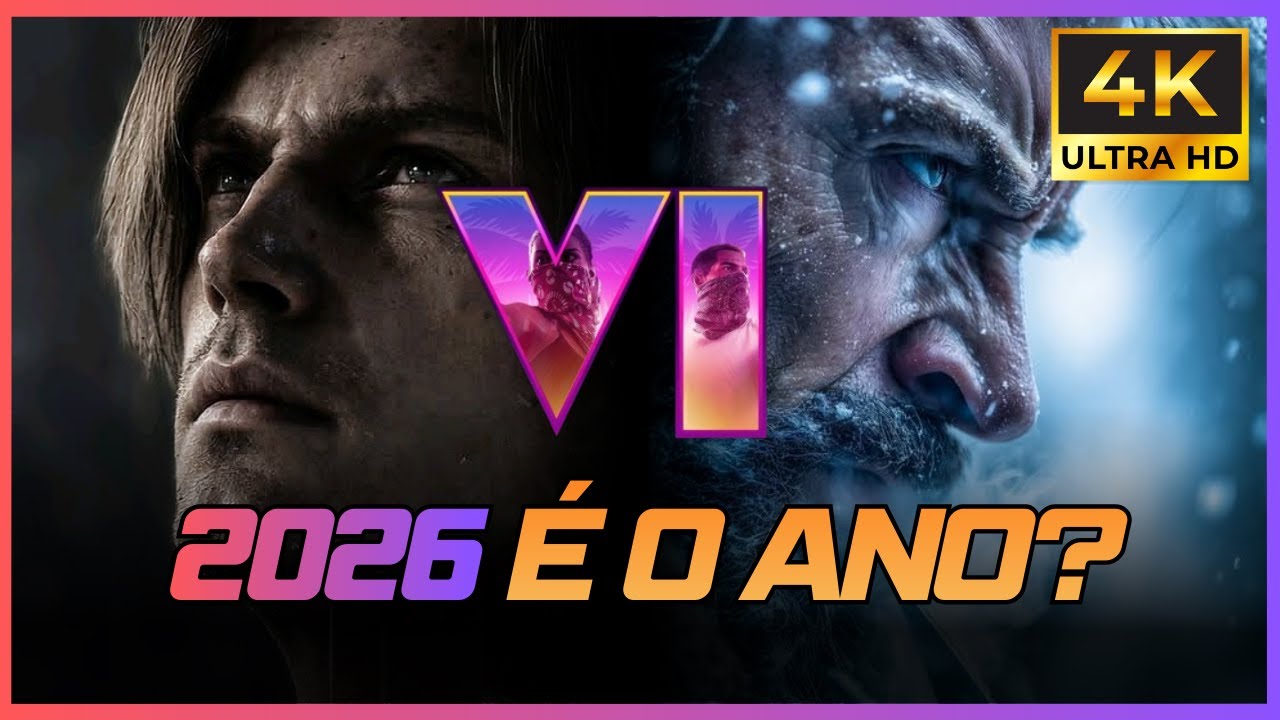 2026: O ANO MAIS INSANO DOS GAMES? (Calendário Completo)