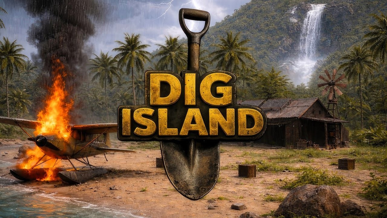 Dig Island Сделали бур!Вот теперь покапаем. Прохождение #2 На Русском