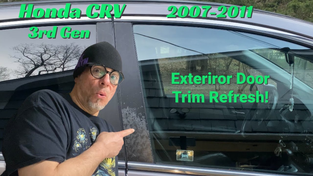 Переделка внешней отделки дверей Honda CRV. 2007-2011, 3-е поколение