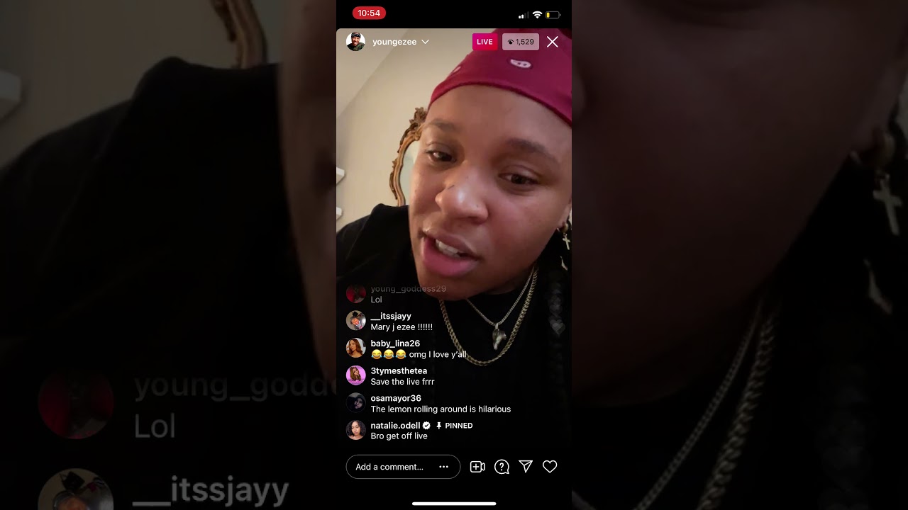 Young Ezee IG Live 7/22/21