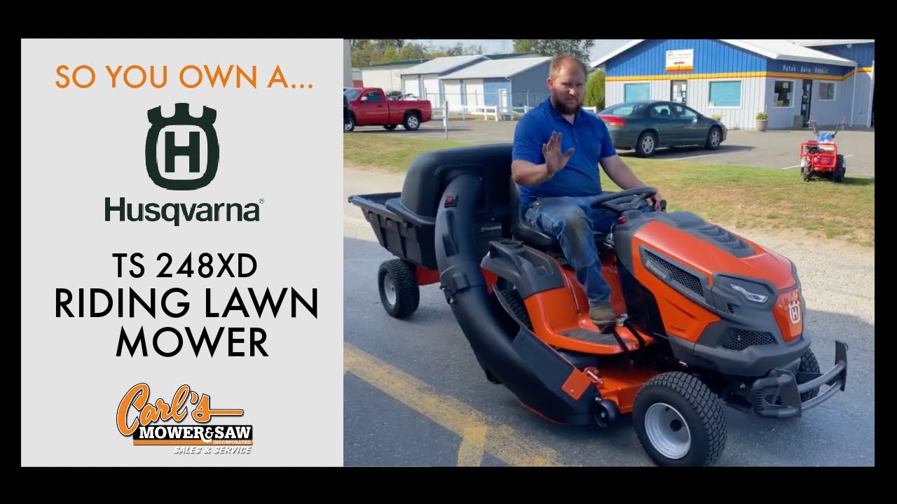 So You Own A... TS 248XD Husqvarna Riding Mower