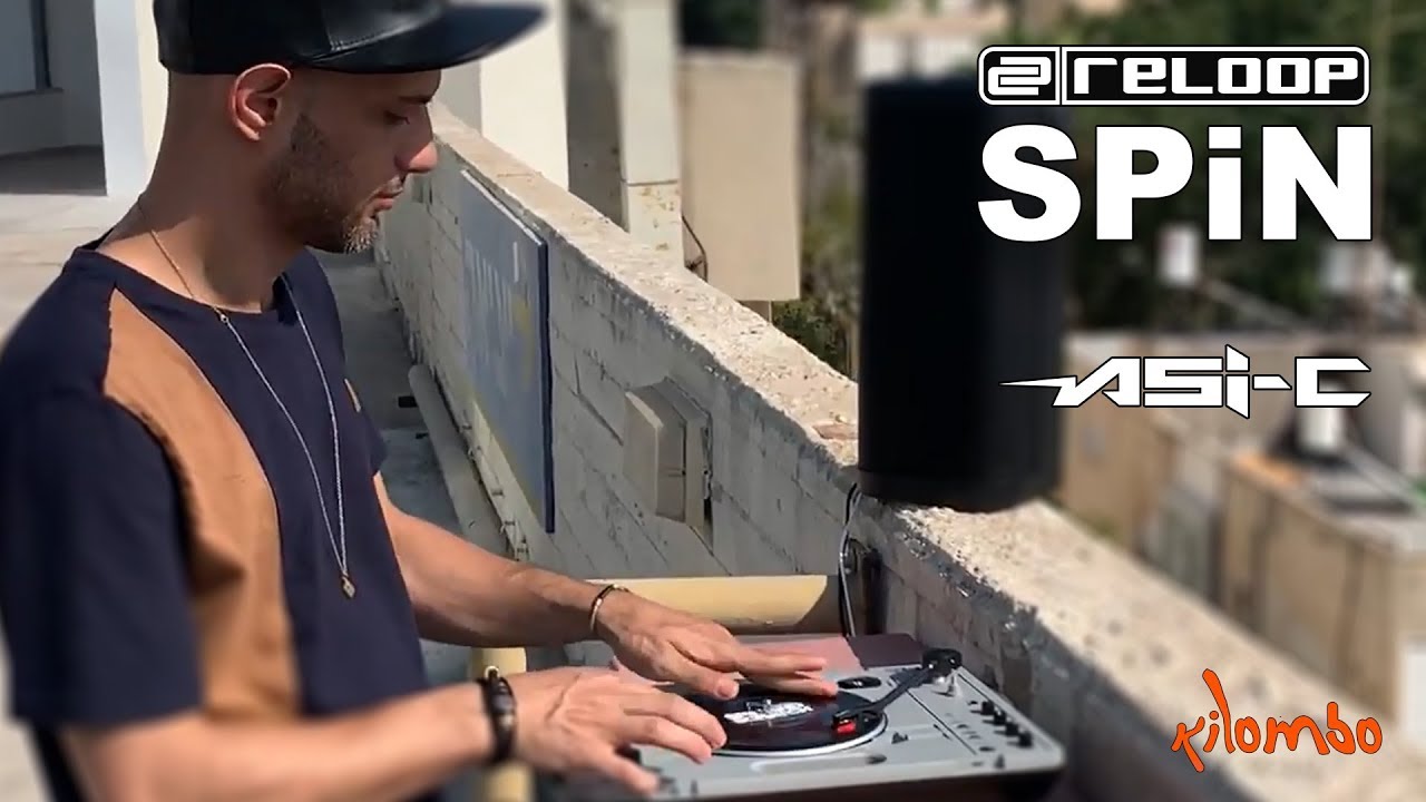 Dj Asi-C on Reloop SPIN