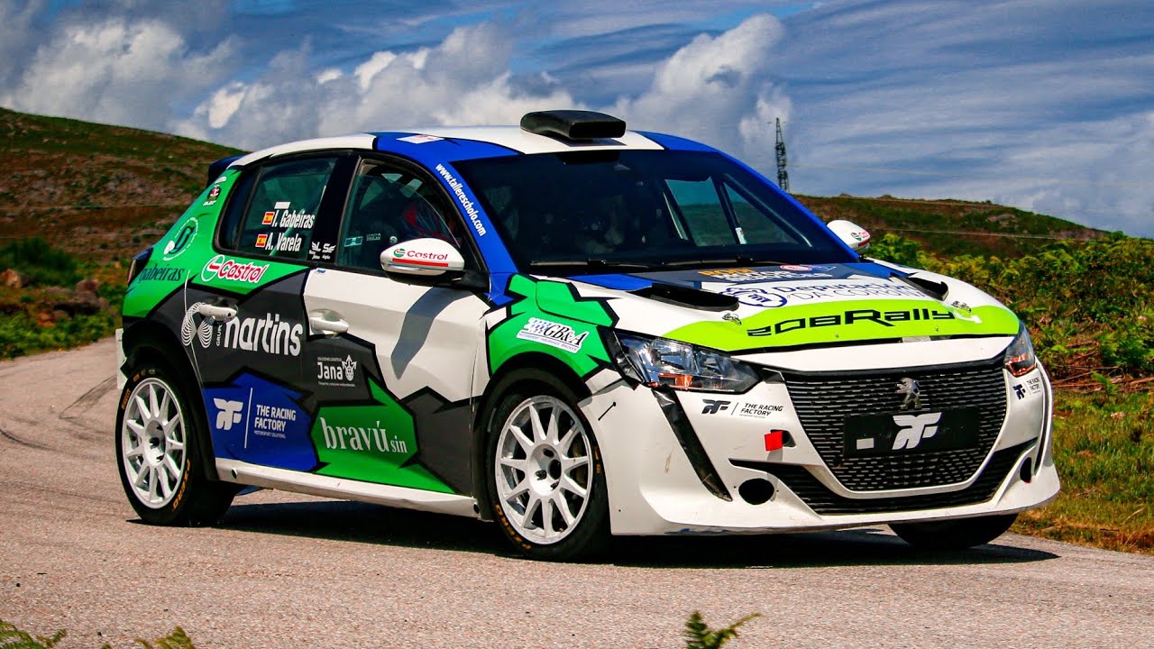 Rally de Ourense 2023 | Test Iago Gabeiras | Adrian Varela | Peugeot 208 rally 4 | Full HD