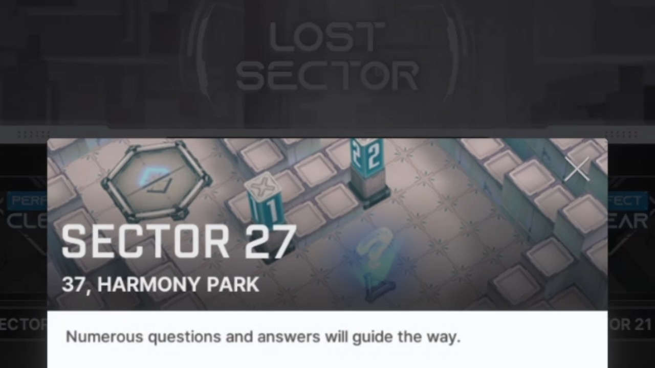 Lost Sector - Sector 27 | Goddess of Victory: Nikke