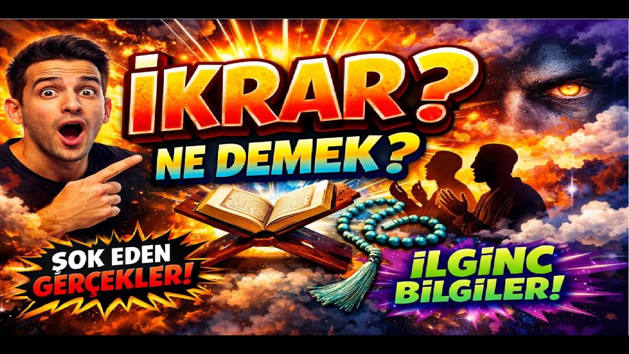 Hukukta ve Dinde İkrar Nedir? Sınavda Çıkan Tanım!