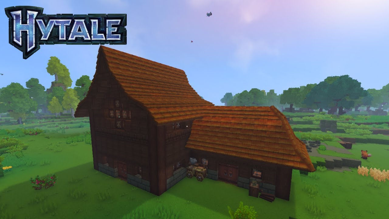 Строю свой первый дом в Hytale | Hytale, эпизод 4