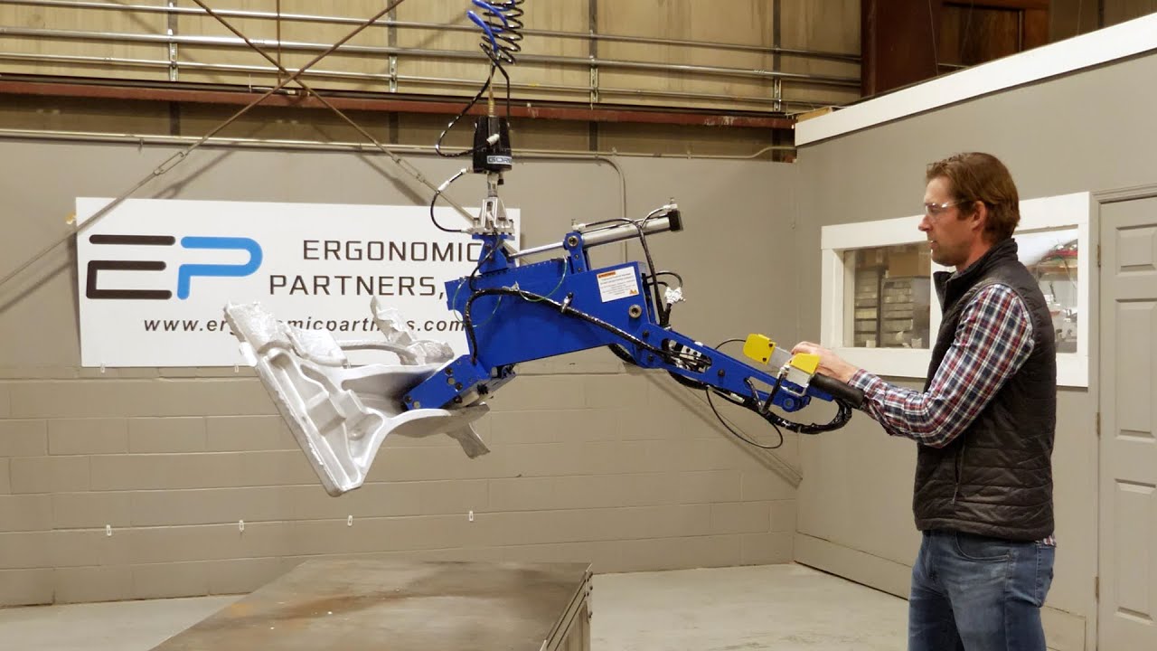 Automotive Part Lifting for CNC Loading