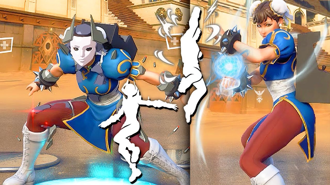 Fortnite Chun-Li Skin doing All Built-In Dances & Emotes!..