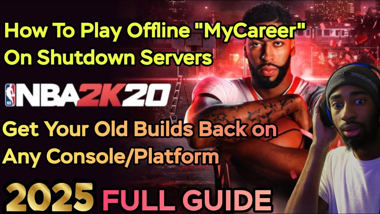 How To Play MyCareer on NBA2K20 or Other 2Ks with Shutdown Servers