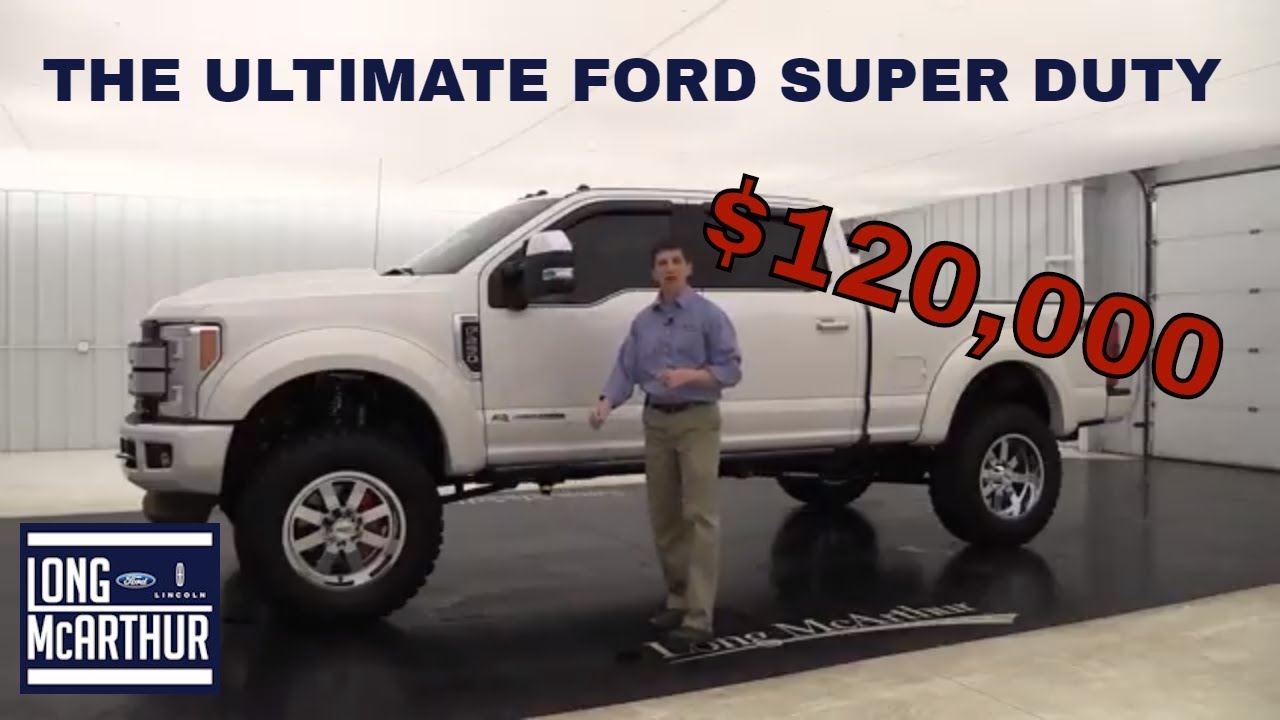 Лучший внедорожный грузовик — Ford Super Duty стоимостью 120 000 долларов