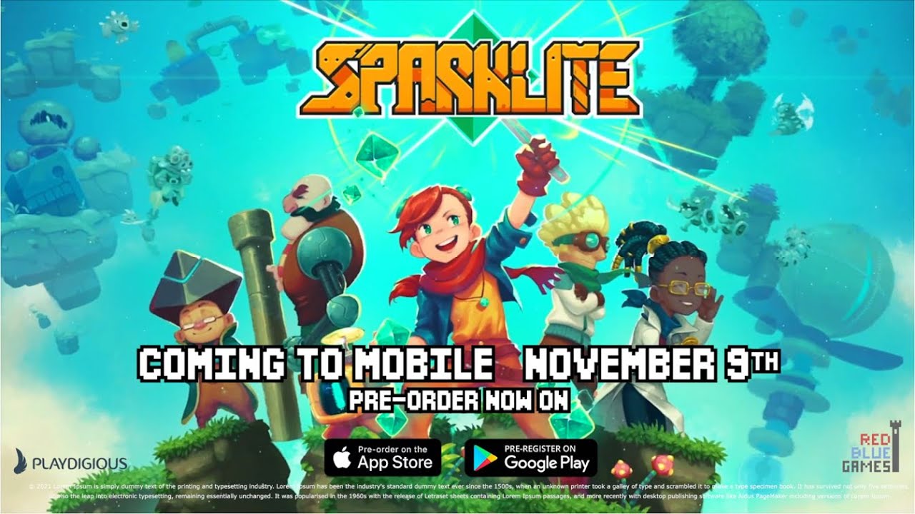 Sparklite: Release Date Trailer - Android/iOS