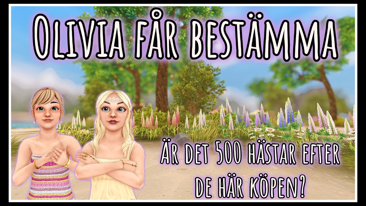 Olivia får bestämma - Är det 500 hästar efter de här köpen?