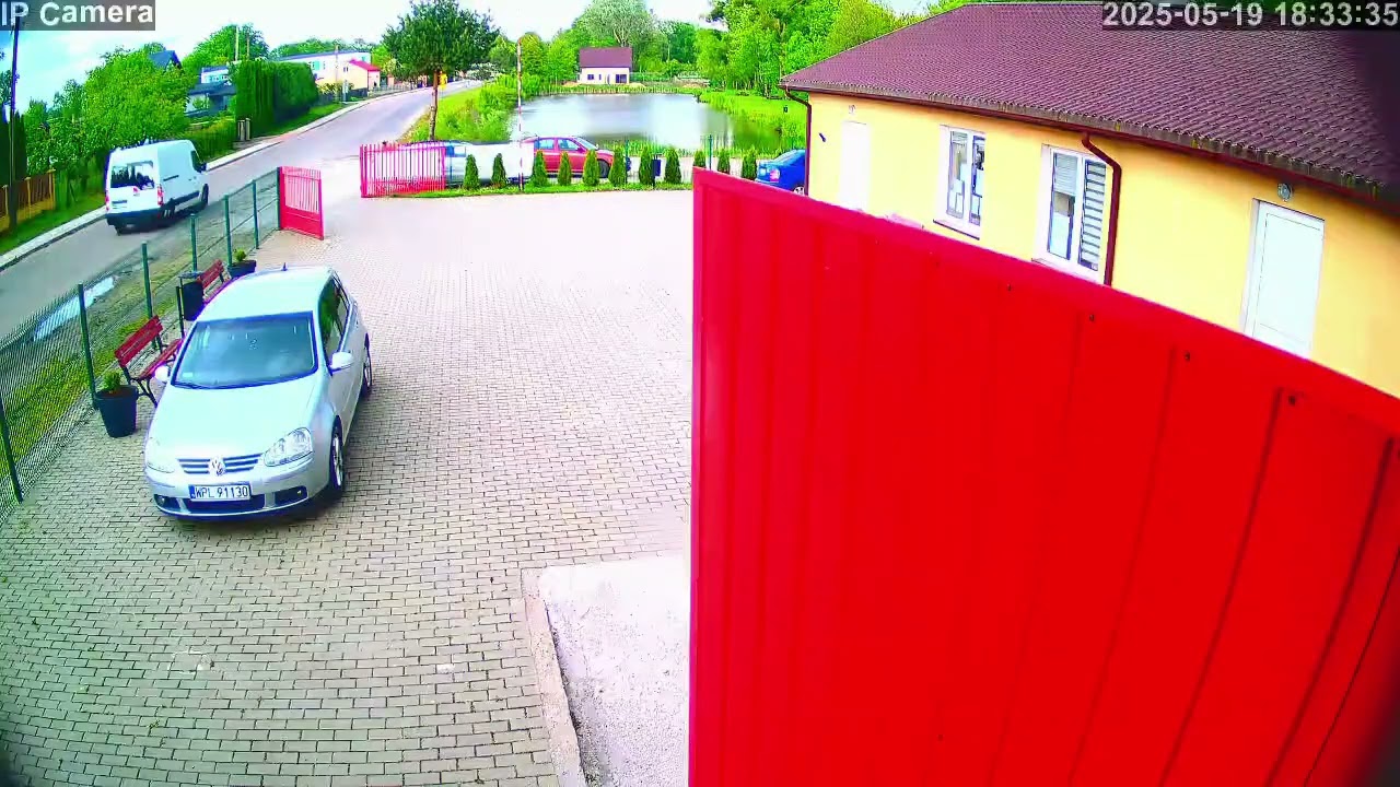 OSP Rębowo - wyjazd alarmowy do pożaru budynku