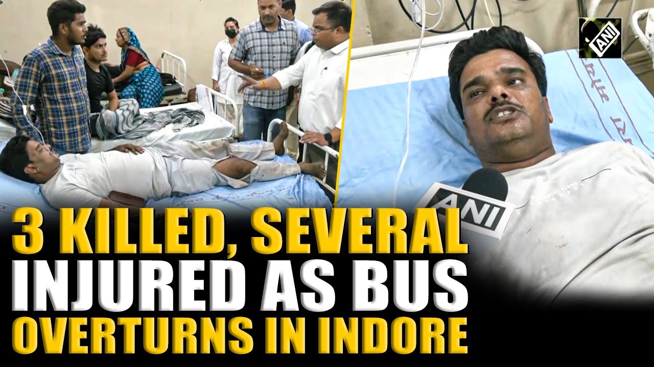 3 killed, several injured as bus fell into gorge near Indore, CM Mohan Yadav extends supports
