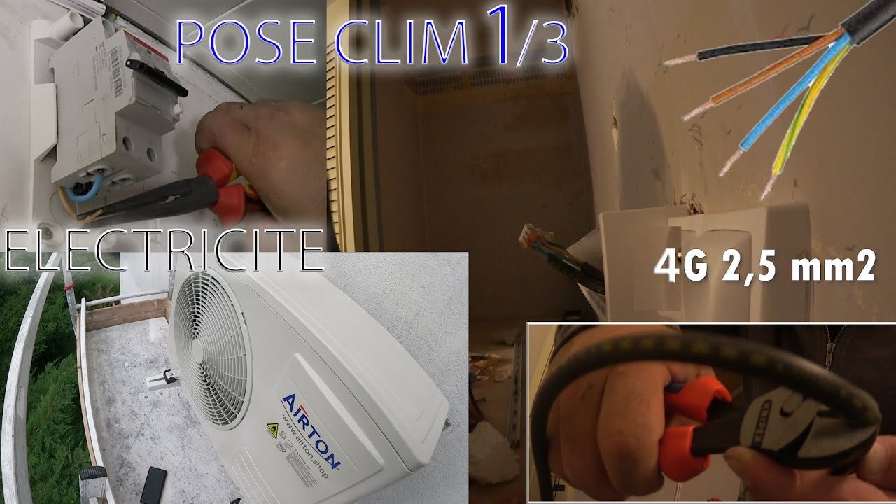 CLIM 1/3 ⏩ ÉLECTRICITÉ de ma CLIMATISATION intérieur A à Z