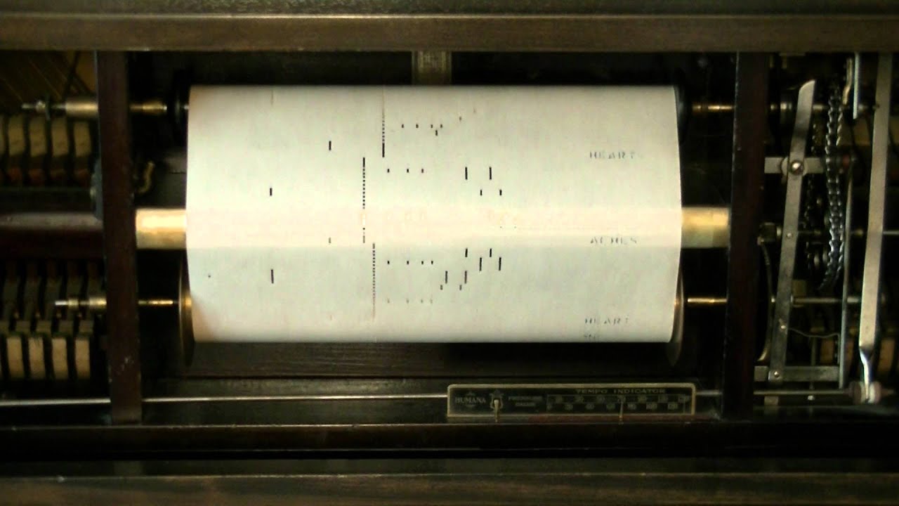 Heartaches....QRS Piano Roll # 8213 played by Frank Milne