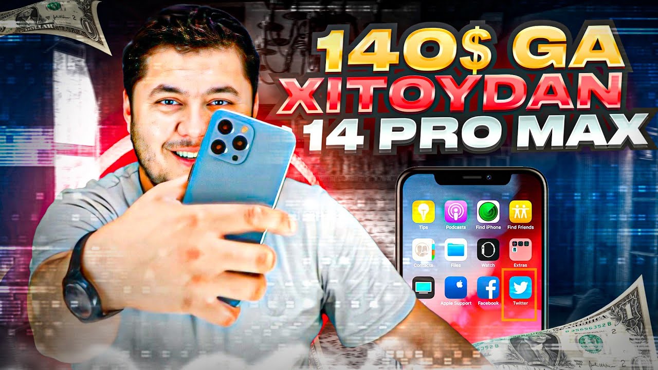 Xitoydan 120$ga 14 Pro Max