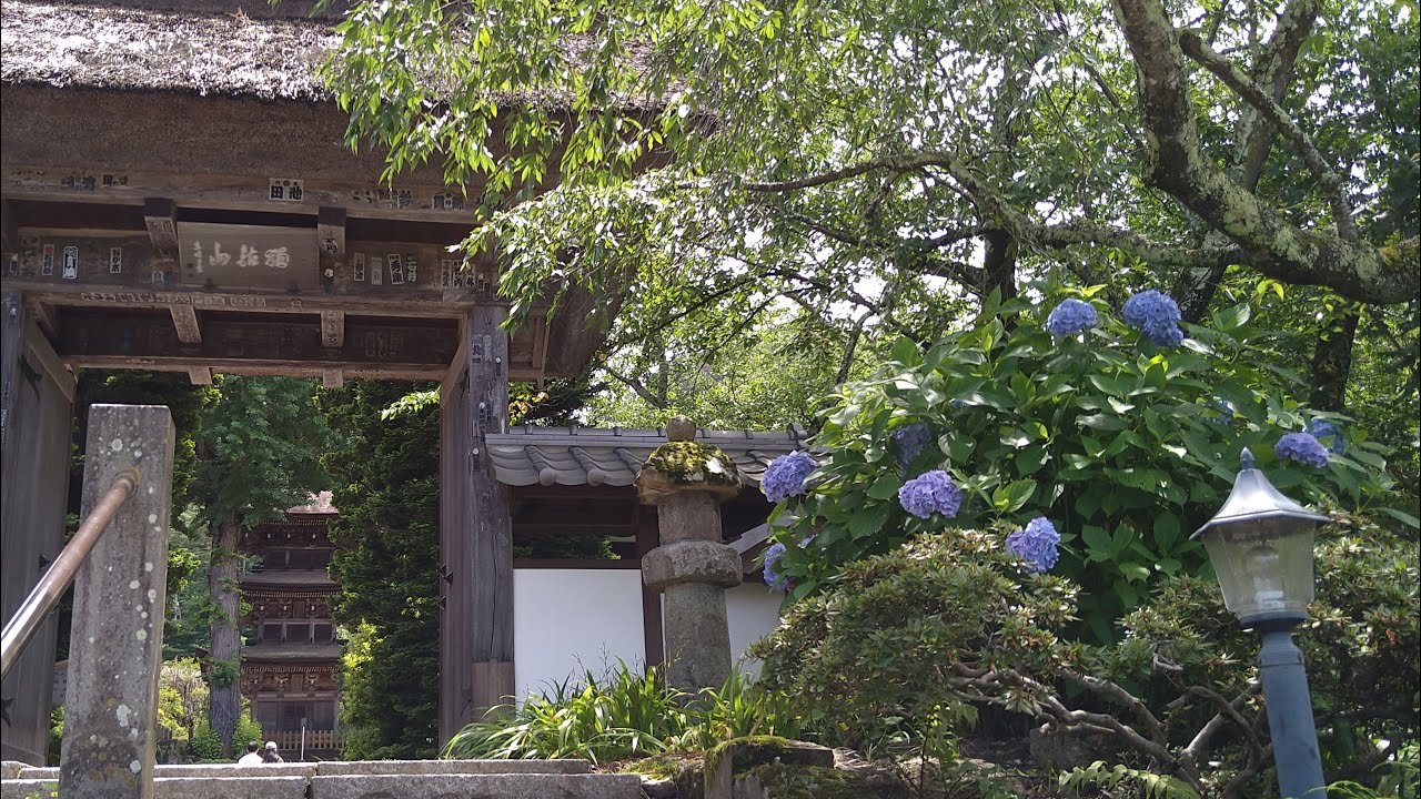 【前山寺-無言館】 Zensanji Temple  - Nagano Ueda Shioda Plain・Japan 4K Walk