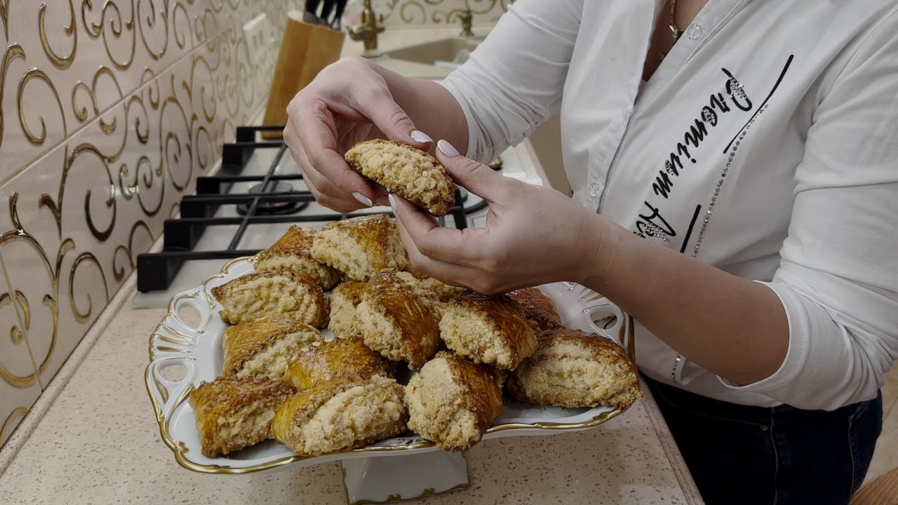 Армянская Гата - Быстрый Рецепт - слоистое Печенье, незабываемый вкус детства!)