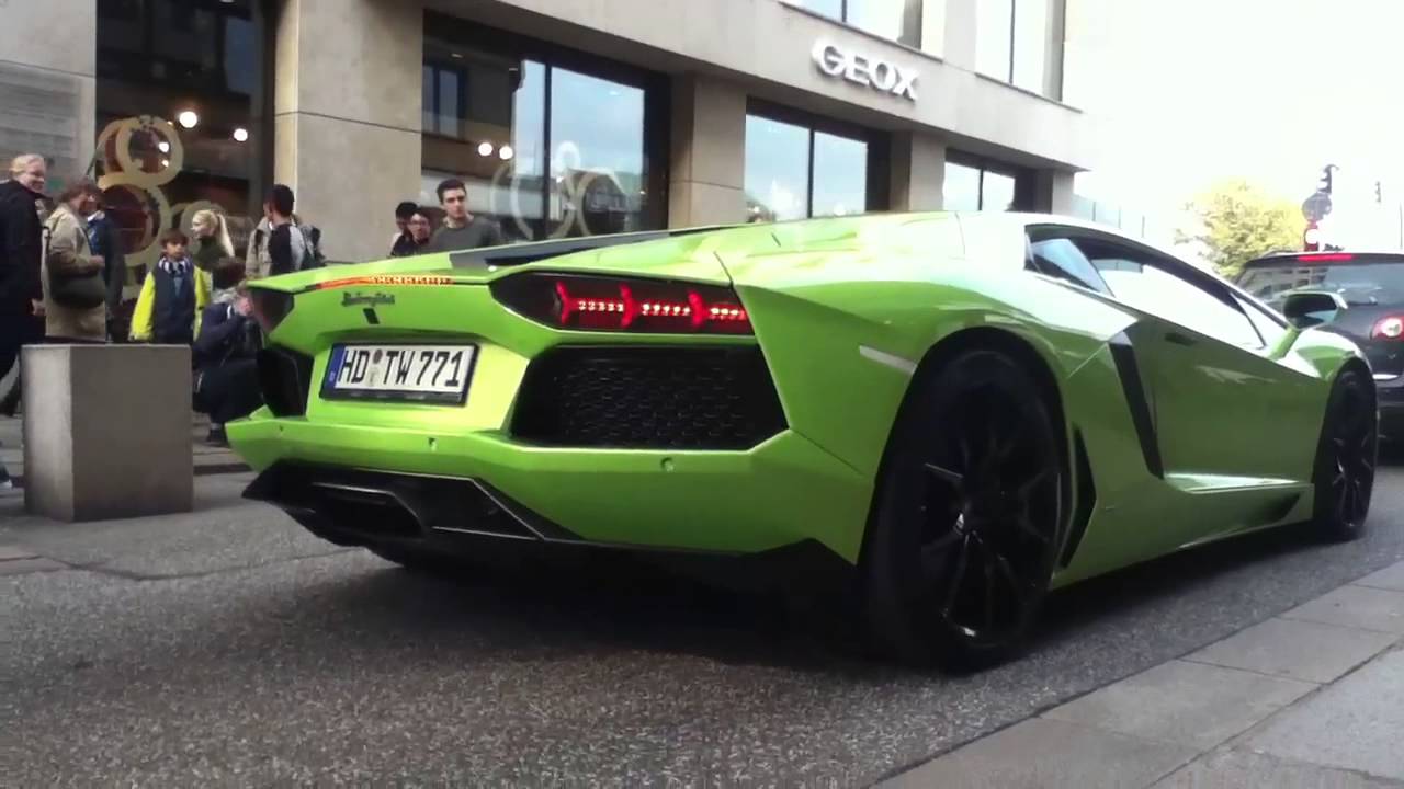 Tim Wiese w/ Lamborghini Aventador in Hamburg | LOUD