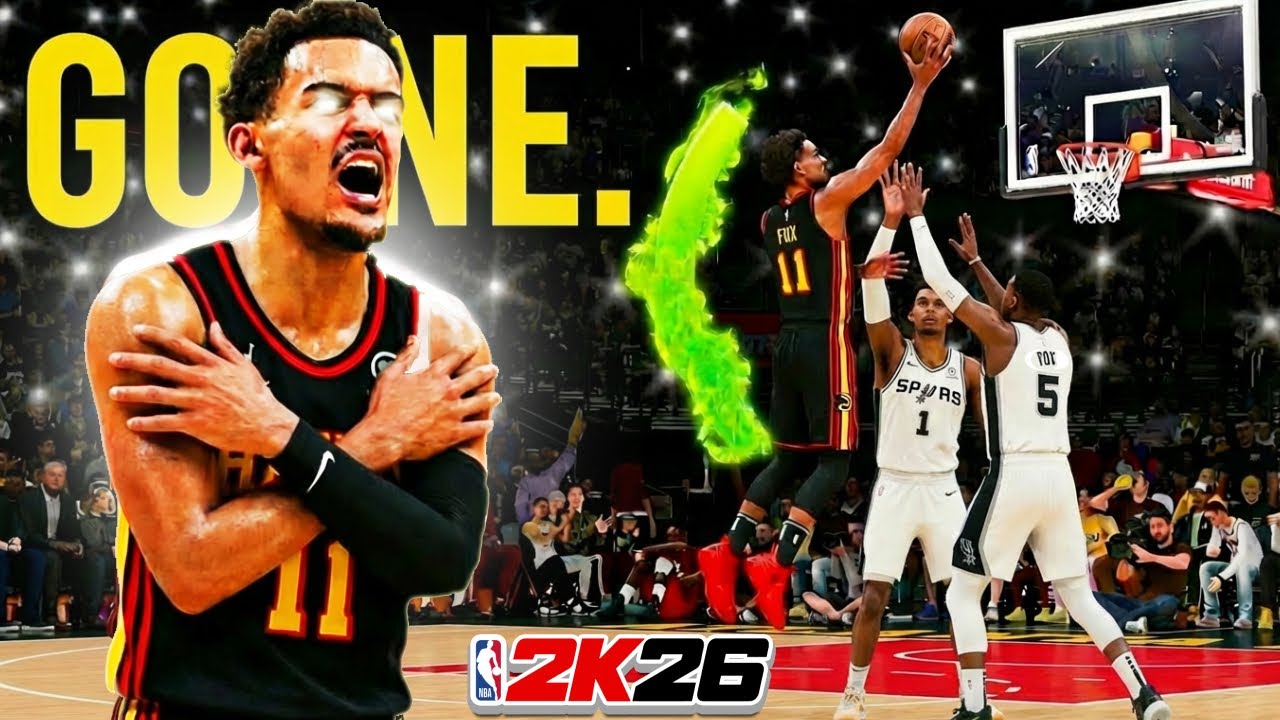 Используйте Трэя Янга из «Хокс», пока он не ушел… Играйте в NBA 2K26 онлайн прямо сейчас!