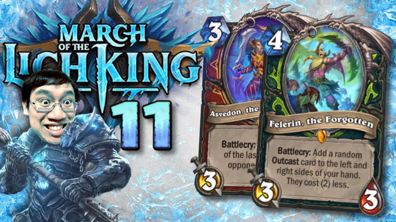 OUTCAST Demon Hunter & Spell Hate Warrior! | March of the Lich King Review #11