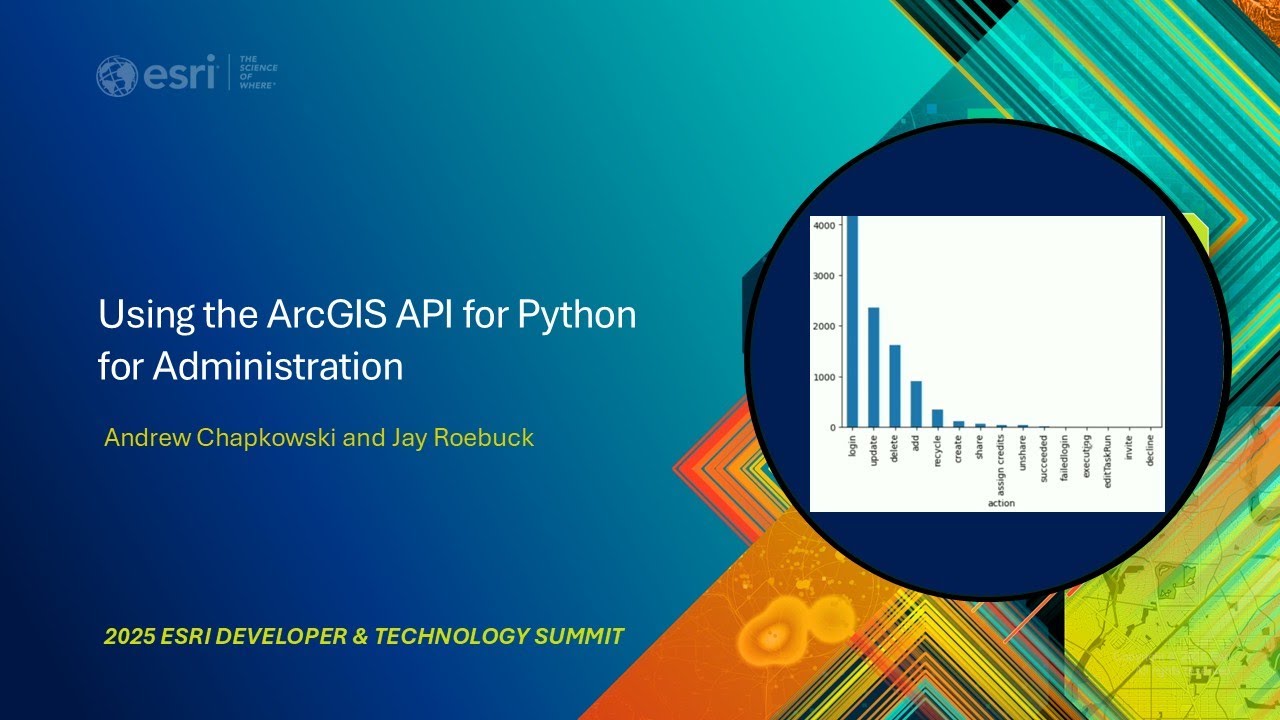 Using the ArcGIS API for Python for Administration | #EsriDevSummit2025