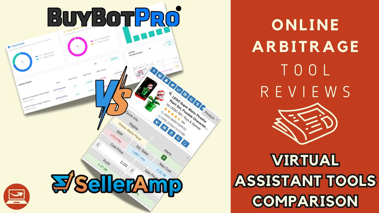 BuyBotPro Versus SellerAmp - Amazon Virtual Assistant Facilities Review