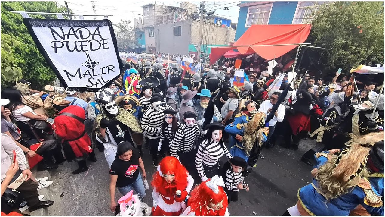 Cierre de carnaval peñón de los baños 2023 barrio del carmen pt 1