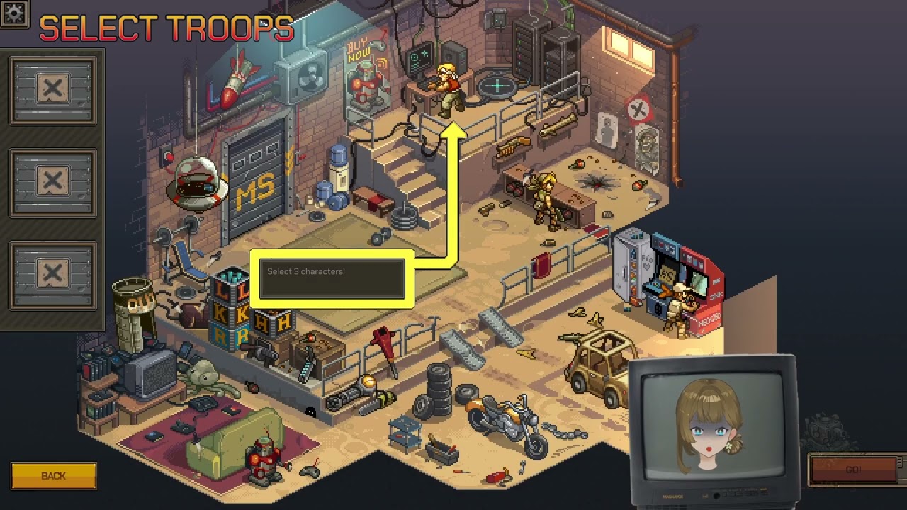metal slug tactics tutorial gameplay