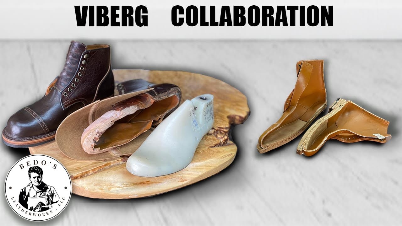 Viberg Collaboration, смотрите, как я разбираю эти ботинки 2040 Service Boot из кожи Shinki #339