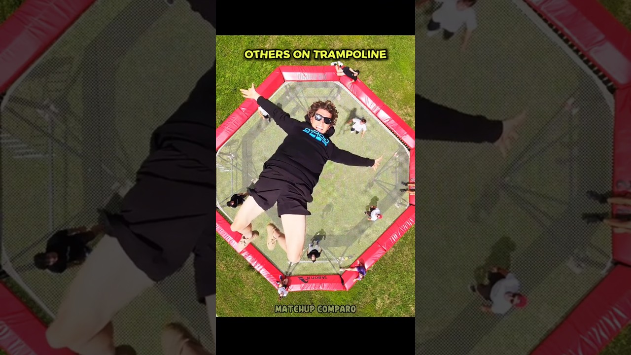 Others on trampoline vs this one