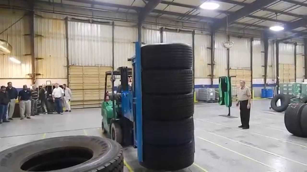 Marangoni Tread N.A. / Easy Stacker Video- Wide Base Tires