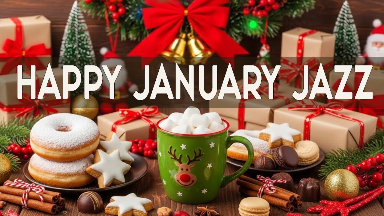 January Jazz ~ Positive Coffee Jazz Flow & Refined Bossa Nova for Bright Minds & Smooth Clarity🎶