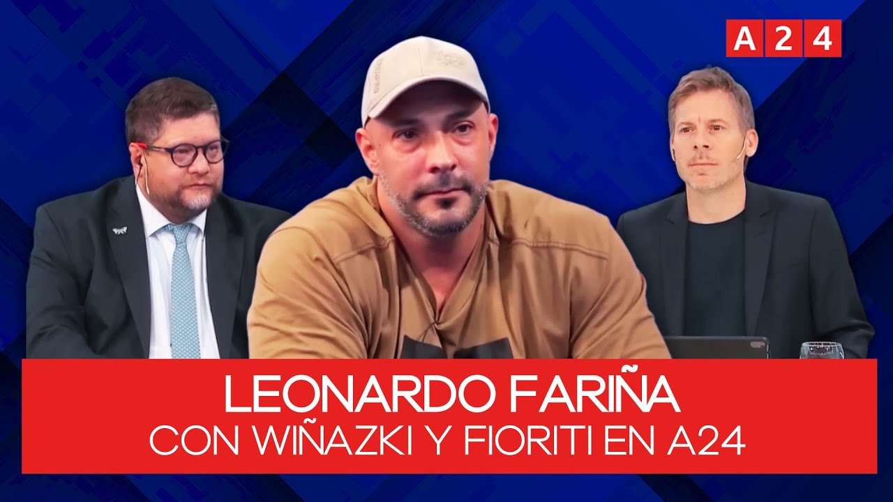 LEONARDO FARIÑA EN A24: 