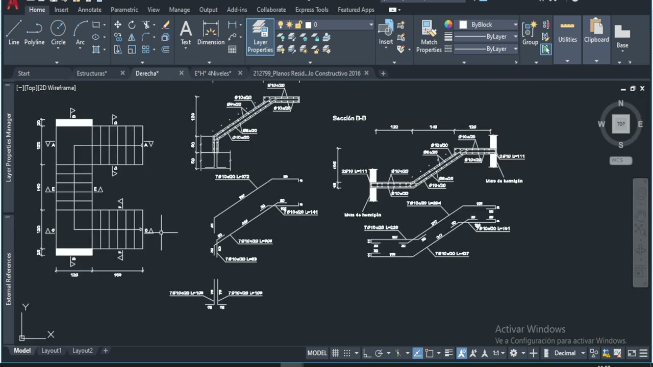 24. Lectura e Interpretación de planos estructurales Ejemplo 2
