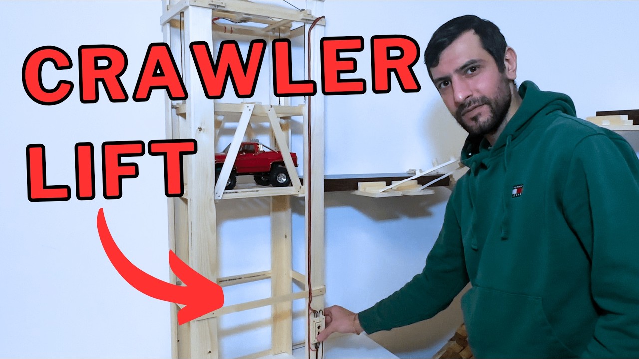 I Built a Lift for My RC Crawlers
