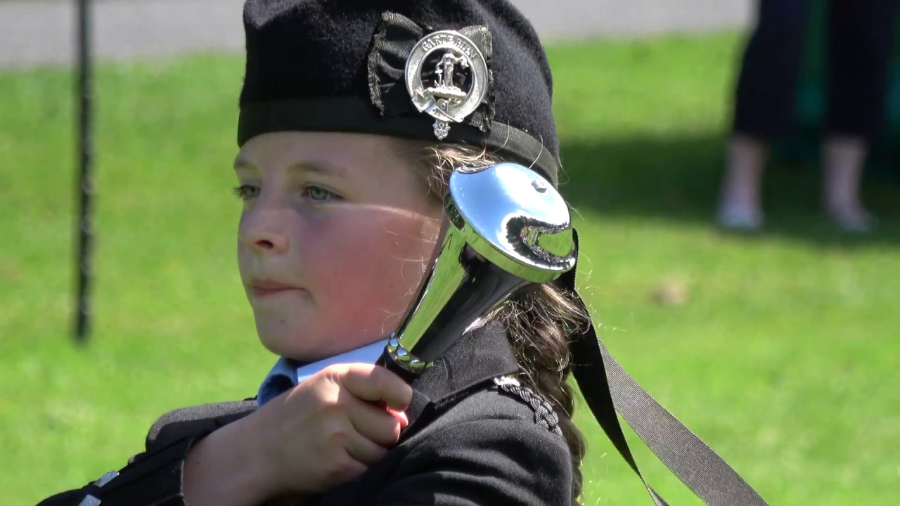 Craigavon & District Pipe Band Championships Drum Major's RSPBANI at Lurgan Park Part 1
