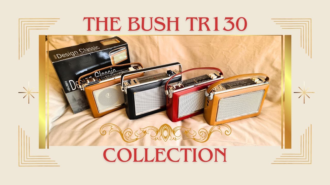 The Bush TR130 Radio - A Design Classic -Tom Karen of Ogle Design