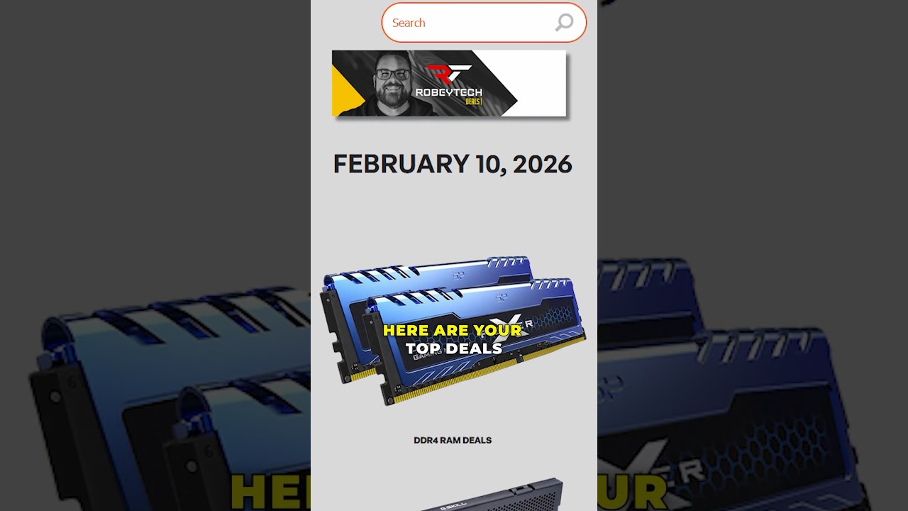На этой неделе в продаже оперативная память DDR5, NVMe SSD и видеокарты #pcdeals