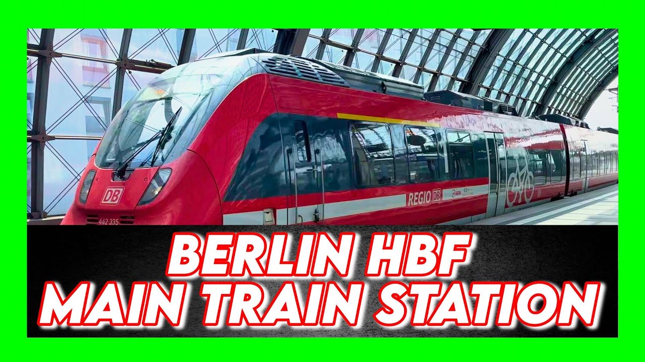 Berlin HBF 🚇 Berlin Main Train Station 🚄 Upper Level & Lower Level