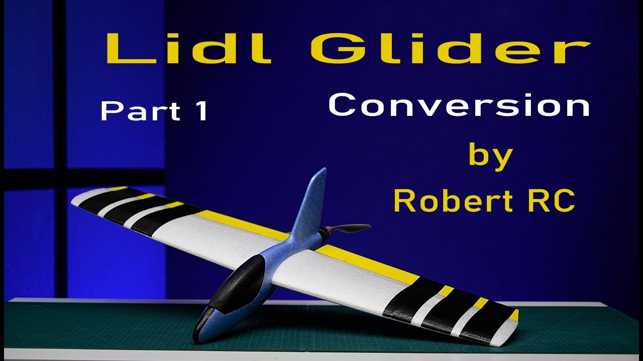 Lidl Turbo Part 1 Glider Conversion by Robert RC @robert_s_photographer #rcpilot