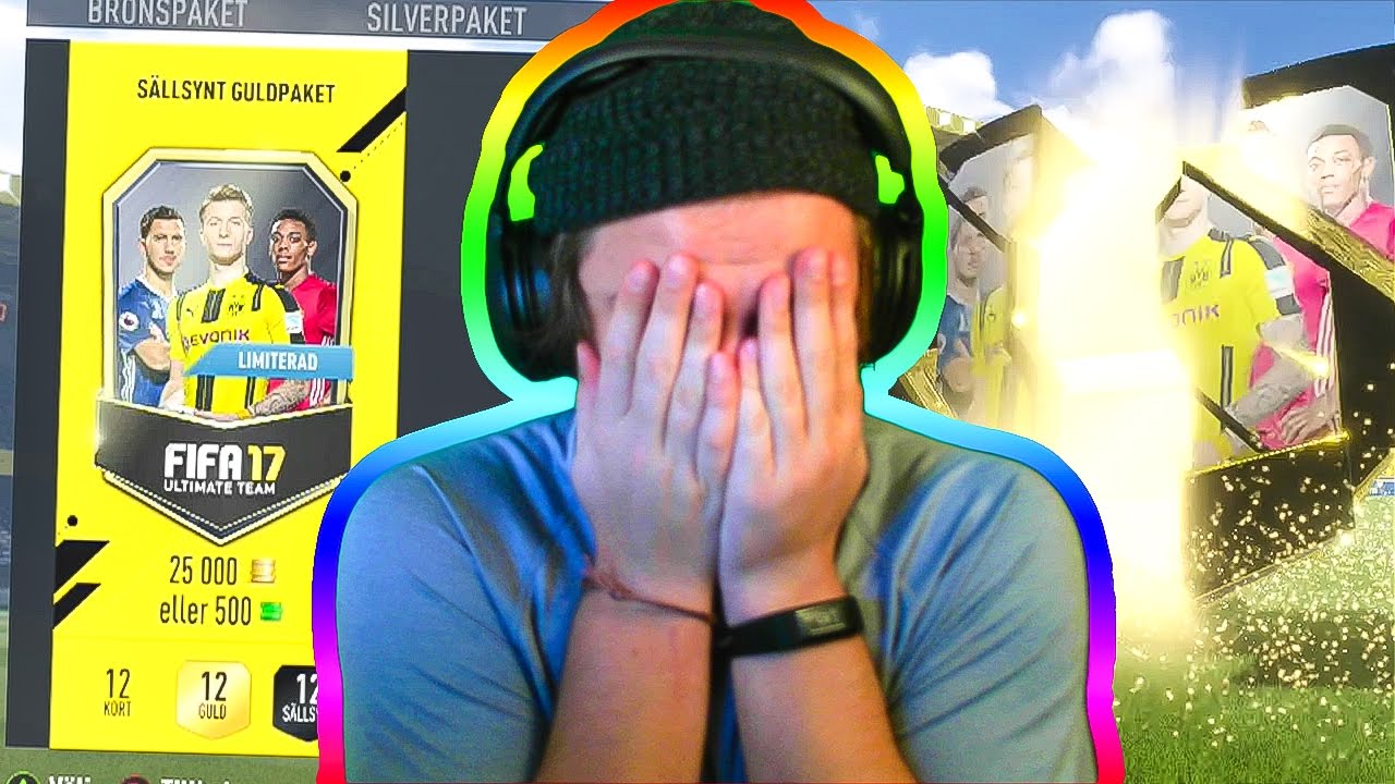 25K PACKS PACK OPENING!! FREDAGSPACKS! FIFA 17 PÅ SVENSKA!